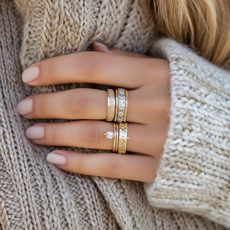 Bague en or sur mesure